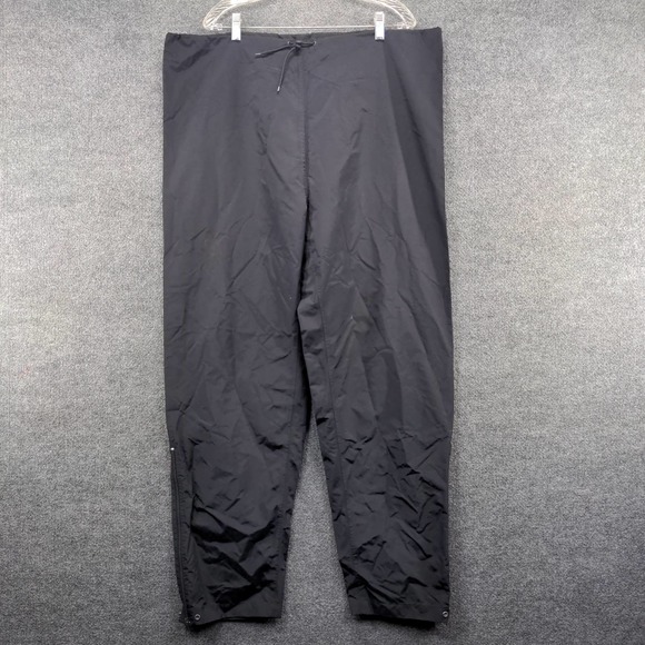 FedEx Stan Herman Mens Rain Pants Blue Size L 100% Nylon Drawstring - Picture 2 of 11